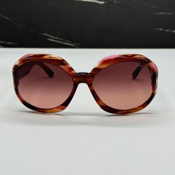 NEW TOM FORD TF1011 55F WOMEN SUNGLASSES TOM FORD GEORGIA-02 FT1011/S - Picture 1 of 11